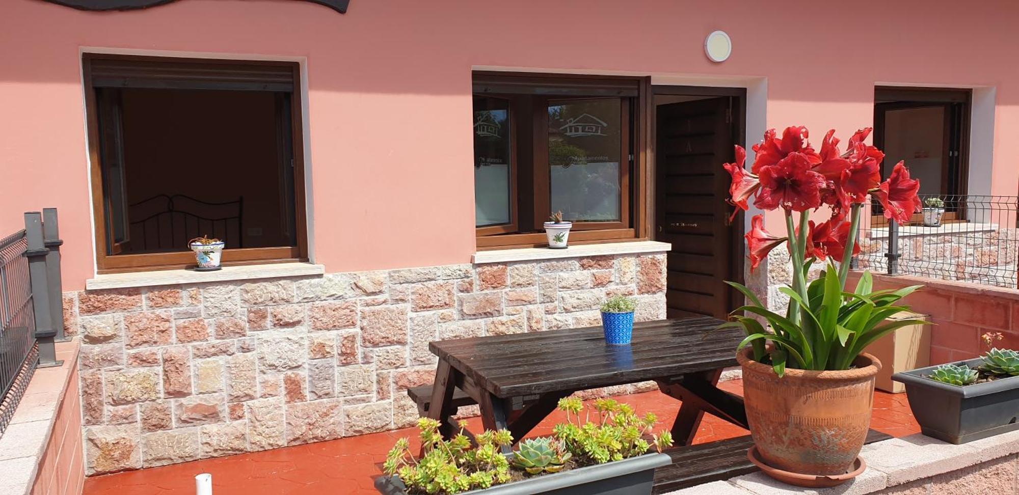 Apartamentos Fermin Cangas de Onis Bagian luar foto