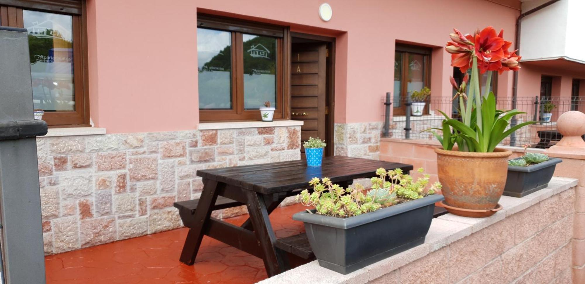 Apartamentos Fermin Cangas de Onis Bagian luar foto