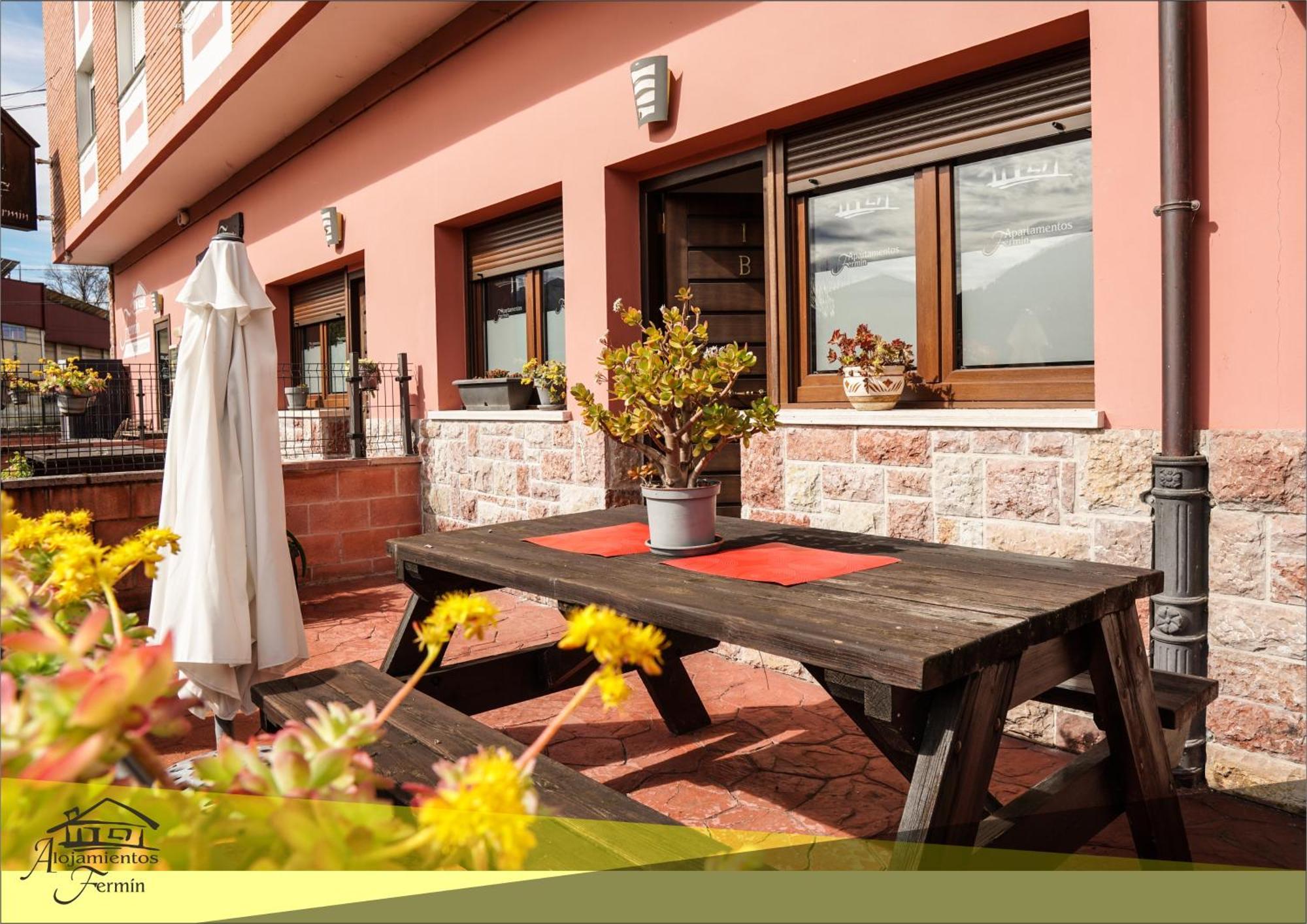Apartamentos Fermin Cangas de Onis Bagian luar foto